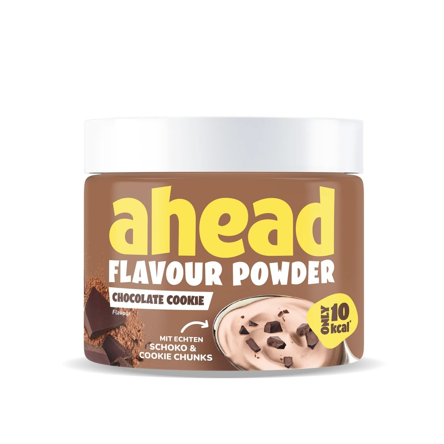 Ahead Flavor Pulver, Jordgubbschoklad 250 gram, 83 portioner Smaker Naty Shop Choklad