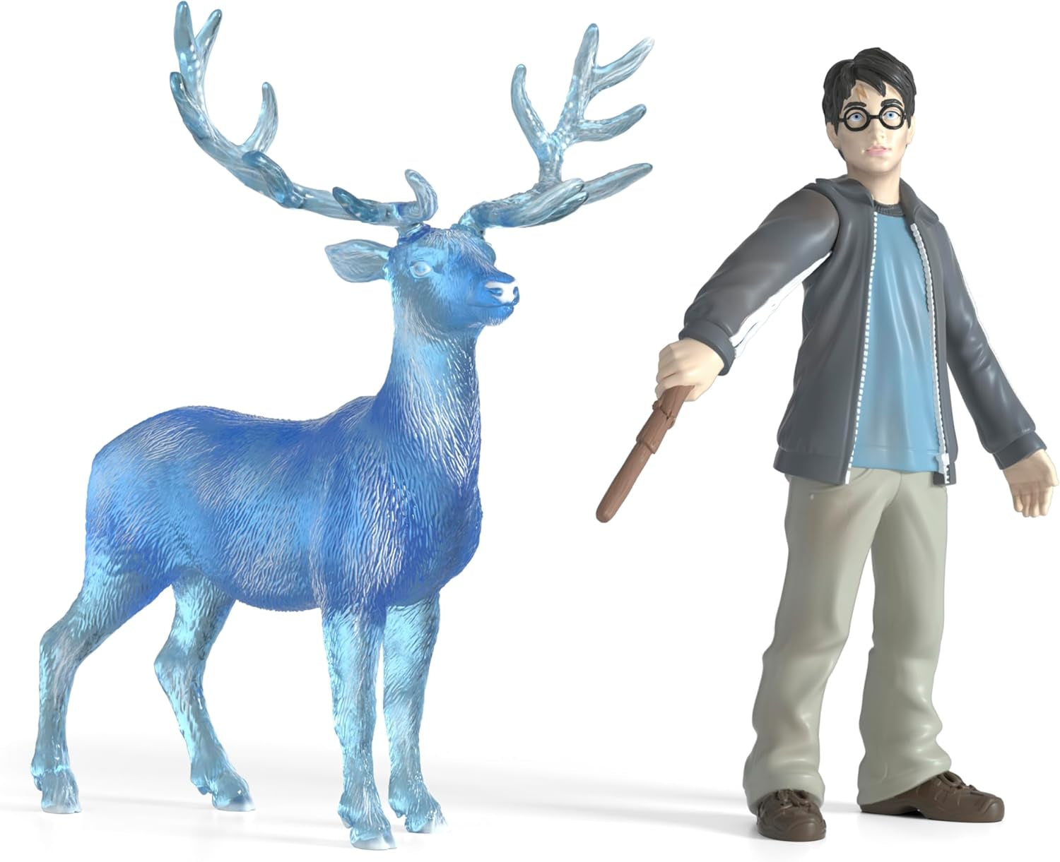Schleich 42680 Harry Potter & Patronus, från 6 år, HARRY POTTER - lekfigur, 16 X 11 X 18 cm Actionfigurer Naty Shop