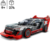 LEGO Speed Champions Audi S1 E-Tron Quattro racerbilsset med billeksaker att bygga, leka och visa, bilmodell för barn, present till 9-åriga pojkar och flickor 76921 Byggset Besuche den LEGO-Store
