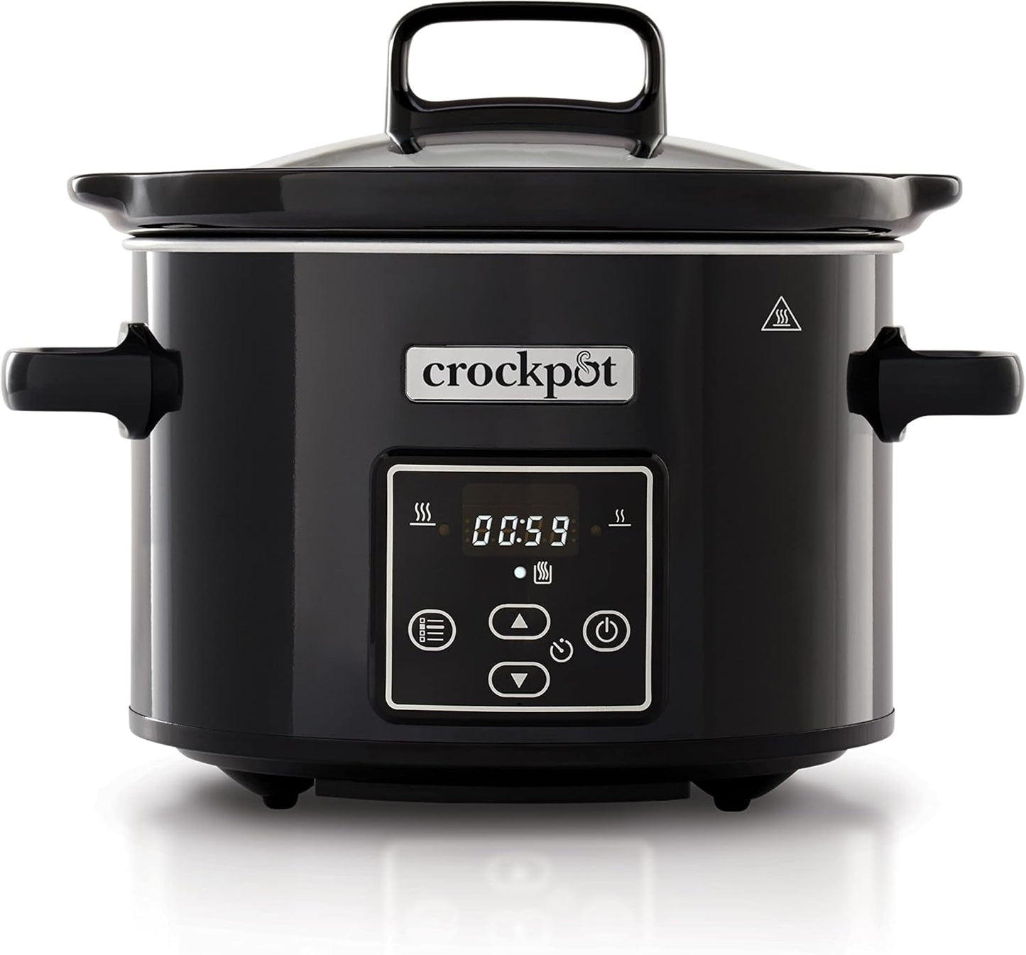 Slow Cooker digital Crockpot, varmhållningsfunktion, 2,4 liter (1-2 personer) Slow Cooker Naty Shop Standardtitel