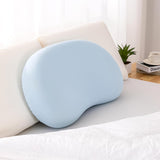 EGO HOME memory foam kudde 40x80 cm med strimlat memory foam - Andas, ergonomisk nackstödskudde för sido-, rygg- eller magslipare - Oeko-Tex certifierad - Tvättbart fodral