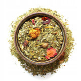 Yerba LAS FLORES 1 kg ● Yerba Mate-te med brasilianska persikor ● Jasmin ● Mate-te från mateblad ● Naturliga smaker ● Yebra Mate-te med guarana 50 g ● Yerba Mate-te med hela blad 1050 g ● Veganskt