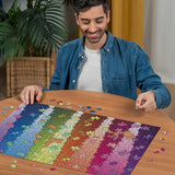 Ravensburger pussel för vuxna 1000 bitar - Färg efter färg Pussel Naty Shop