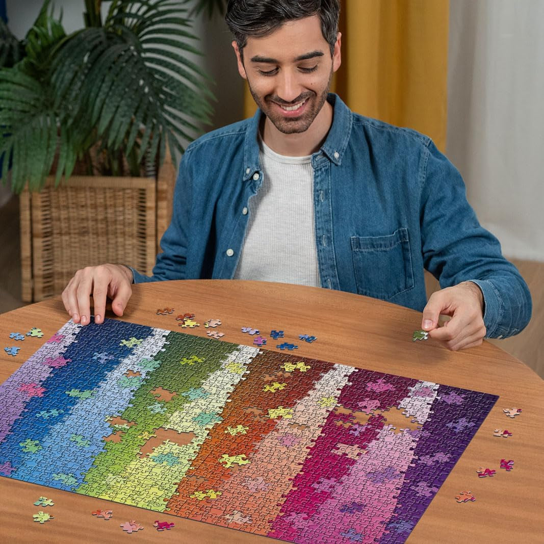 Ravensburger pussel för vuxna 1000 bitar - Färg efter färg Pussel Naty Shop