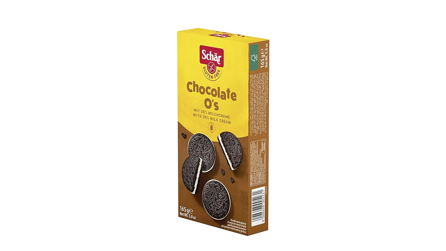 Choklad O'S kakaokex, 165 g