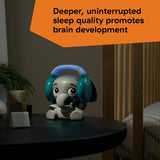 Baby Einstein Earl the Elephant Bluetooth ljudmaskin, musiksystem + nattljus, baby till småbarn leksaker Bebe Naty Shop