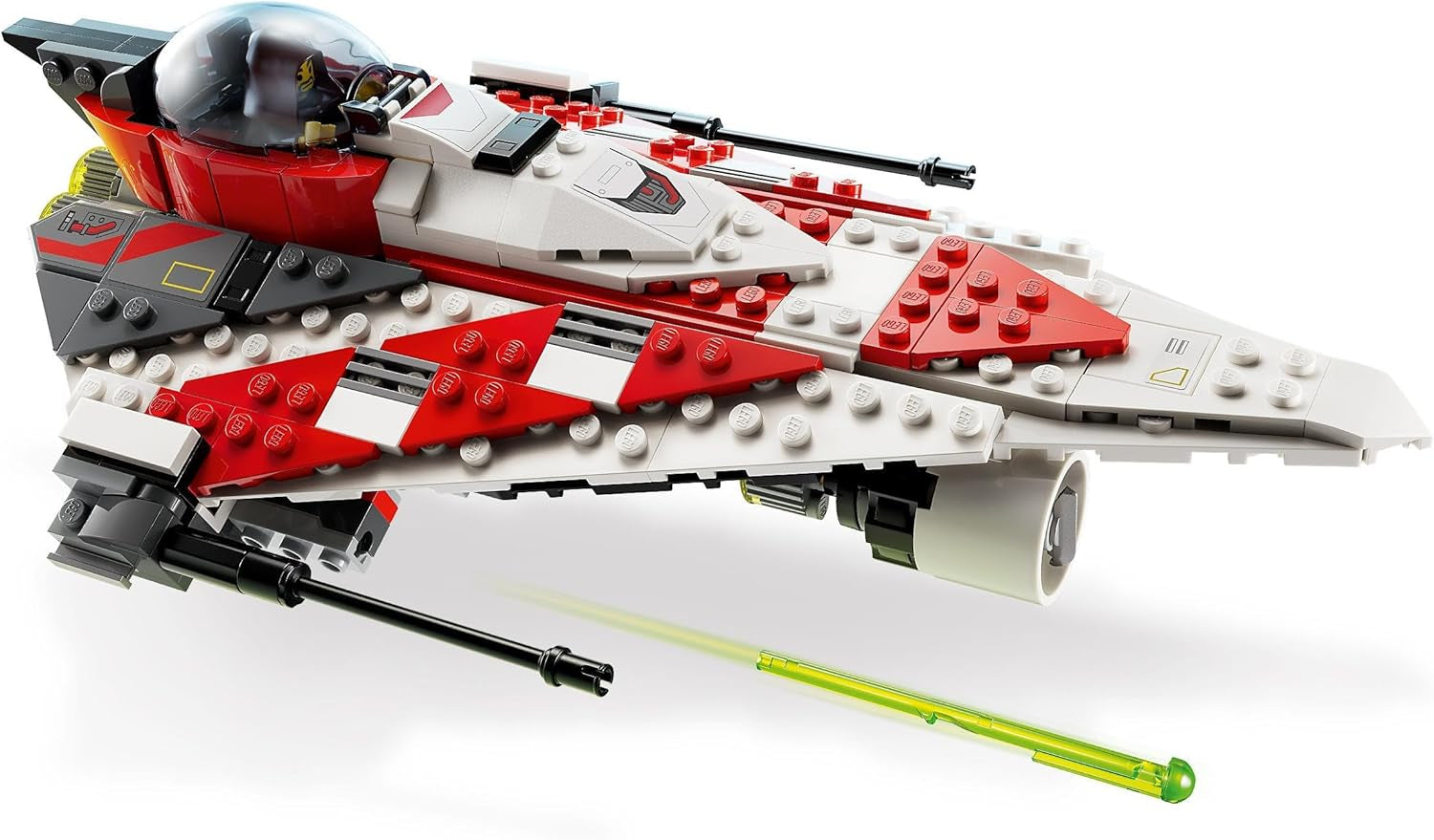 LEGO Star Wars Jedi Bobs Starfighter Byggleksak Rymdskepp Leksaksklossar Populär karaktär Födelsedagspresent för pojkar Flickor och alla fans över 8 år 75388 Byggset Beuche den LEGO-Store