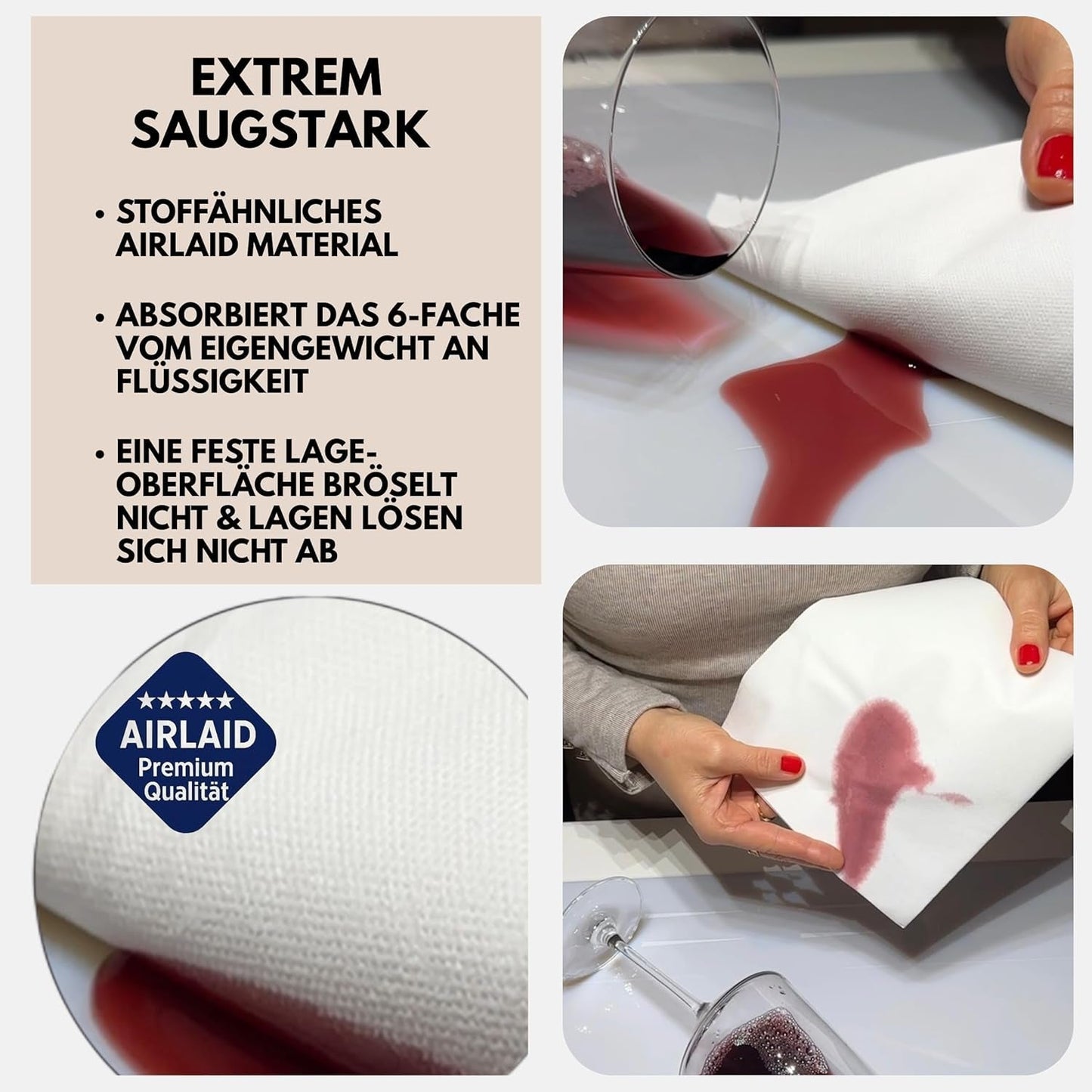 50 Aroba Airlaid servetter Textillook 19 FÄRGER 40X40 Cm 1/4-faldig högkvalitativ textillook Bröllopsservetter för jubileer Hotell Catering Helgdagar Jul Bröllop Rosa