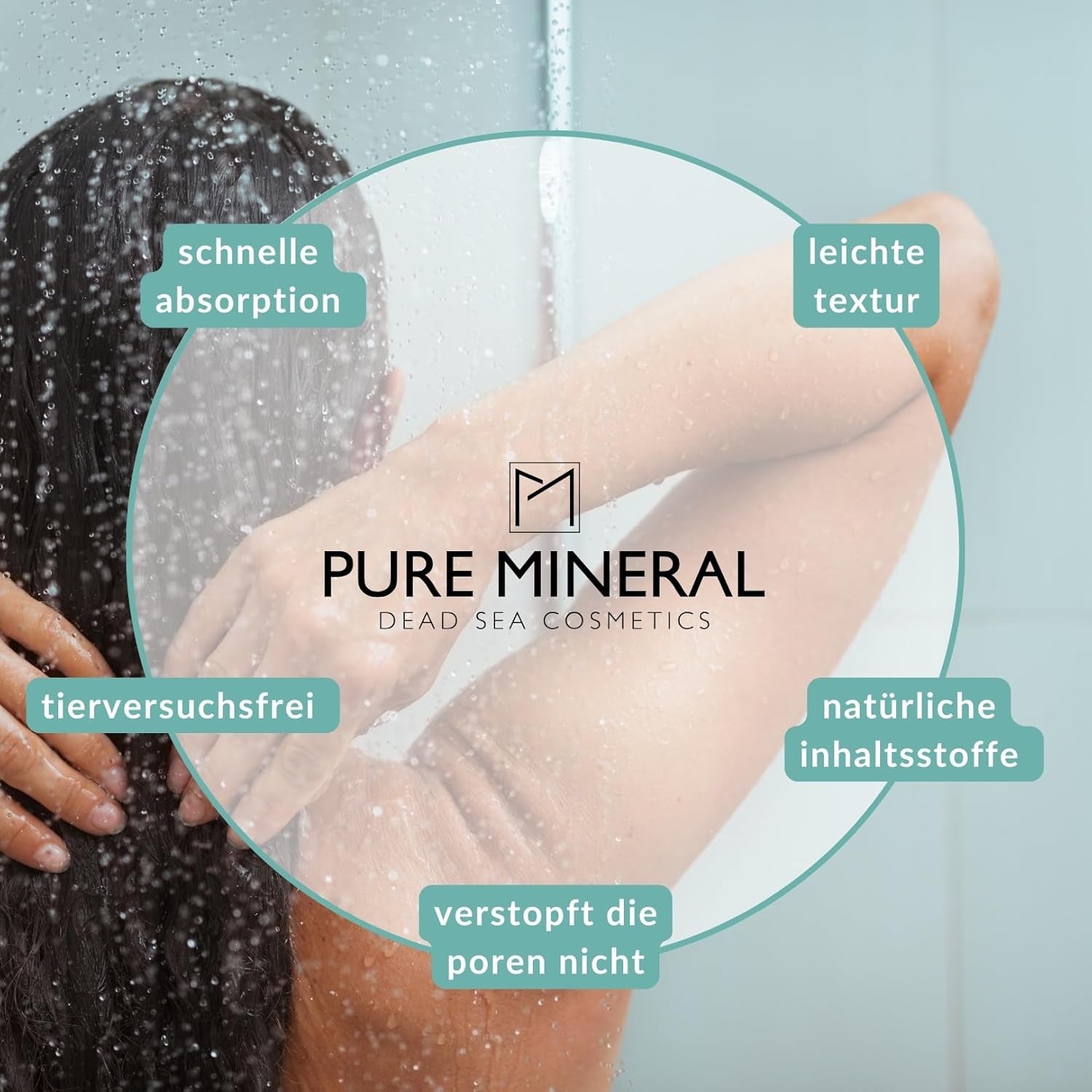 Pure Mineral - Intensiv reparerande hårmask med argan - Reparerar och ger glans åt torrt hår - Närar med vitamin E - Inga sulfater, parabener, petroleum - 350ml Naty Shop hårmask