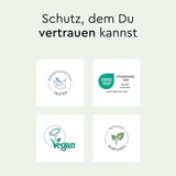 LILLYDOO Gröna våtservetter, 600 antal (10 x 60), 100 % plastfri tårbeständig våtservett - Doftfri, skonsam och naturlig, skonsam rengöring för känslig hud, dermatologiskt testad