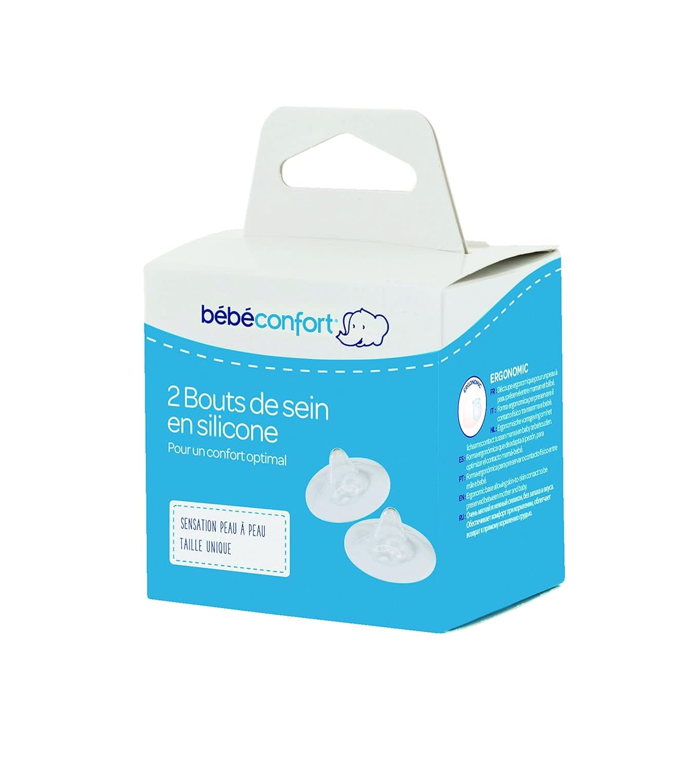 BEBE CONFORT Gravidset Mit 2 Brustspitzen, Einheitsgröße Tillbehör Mat och Amning Bebe Naty Shop