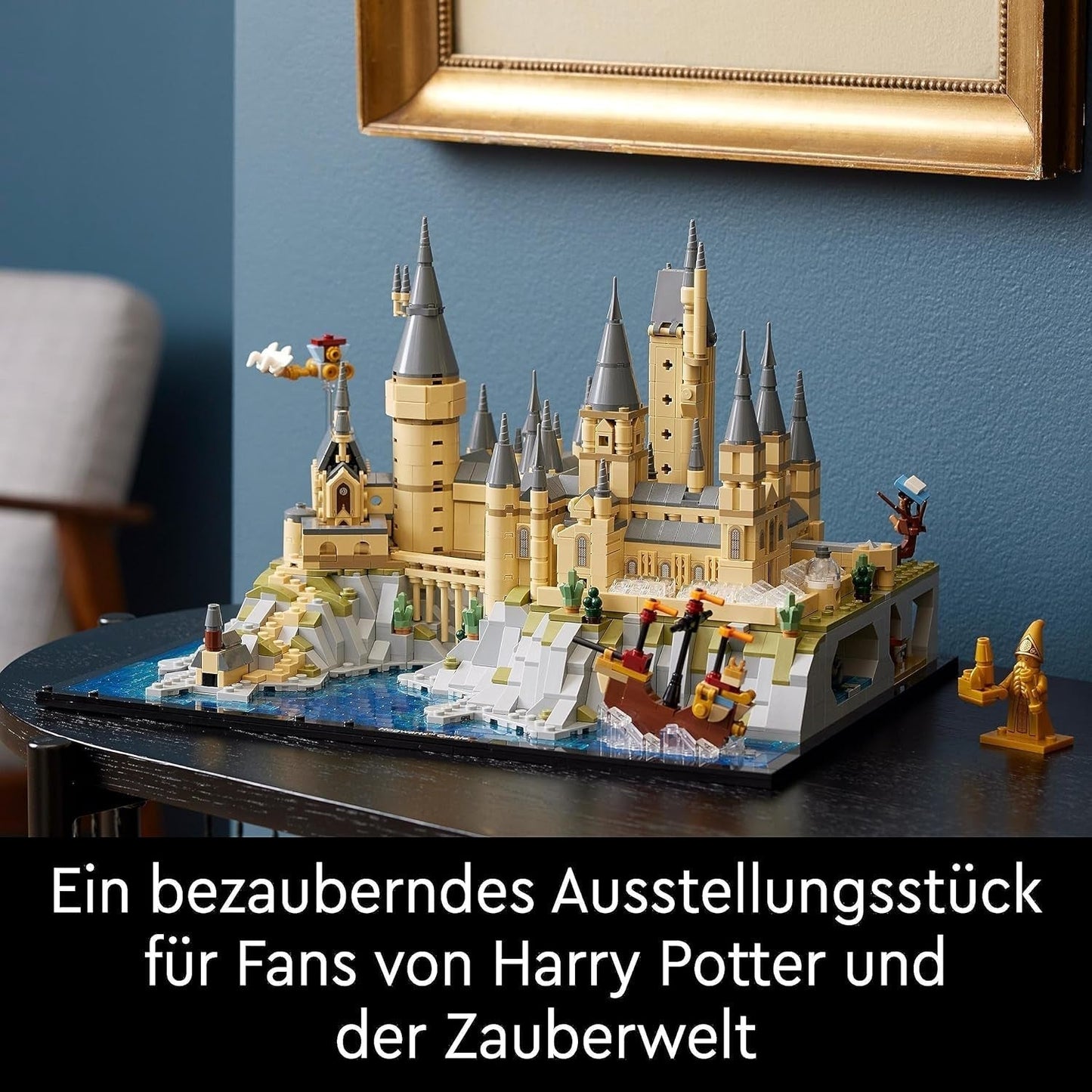 Hogwarts slott LEGO Harry Potter med slottsvingar - vuxensamlingsset inklusive huvudtorn och astronomiskt torn, hemligheternas kammare och arkitektminifigur - present till kvinnor - 76419 Byggset Besuche den LEGO-Store