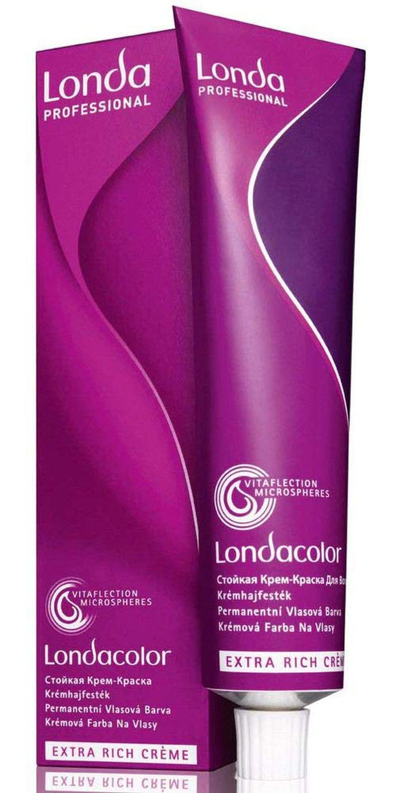 Londa Londacolor kräm hårfärg 9/16 ljusblond ask violett Hårfärgning Naty Shop Standardtitel