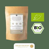 Ekologiskt Yerba Mate Tea Original 1 kg Loose Mate Tea High Koffein Orostat Lufttorkat Labbtestade Mate Blad Packade i Tyskland Premium Quality Gräfenhof