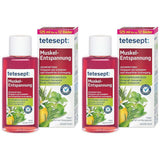 Tetesept Muskel, Avslappnande badtillsats efter fysisk ansträngning, 125 ml Dusch och bad Naty Shop 2 st x 125 ml Muskelavslappningsbad