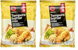 Tempura Batter Mix Tempura Back-Frittiermischung, 500 Gram Mix för bakning och matlagning Naty Shop 1 Kg (2Er Pack)