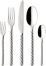 Villeroy And Boch - Montauk bestickset, olika storlekar, rostfritt stål Kitchen Naty Shop 30 stycken