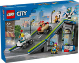 LEGO City Inga gränser: Tvållåda Race Med Ramp - Byggleksak för pojkar och flickor från 6 år - Set med 2 tvålådor och 4 Racer-minifigurer - Presentidé för barn 60460 Byggset Besuche den LEGO-Store