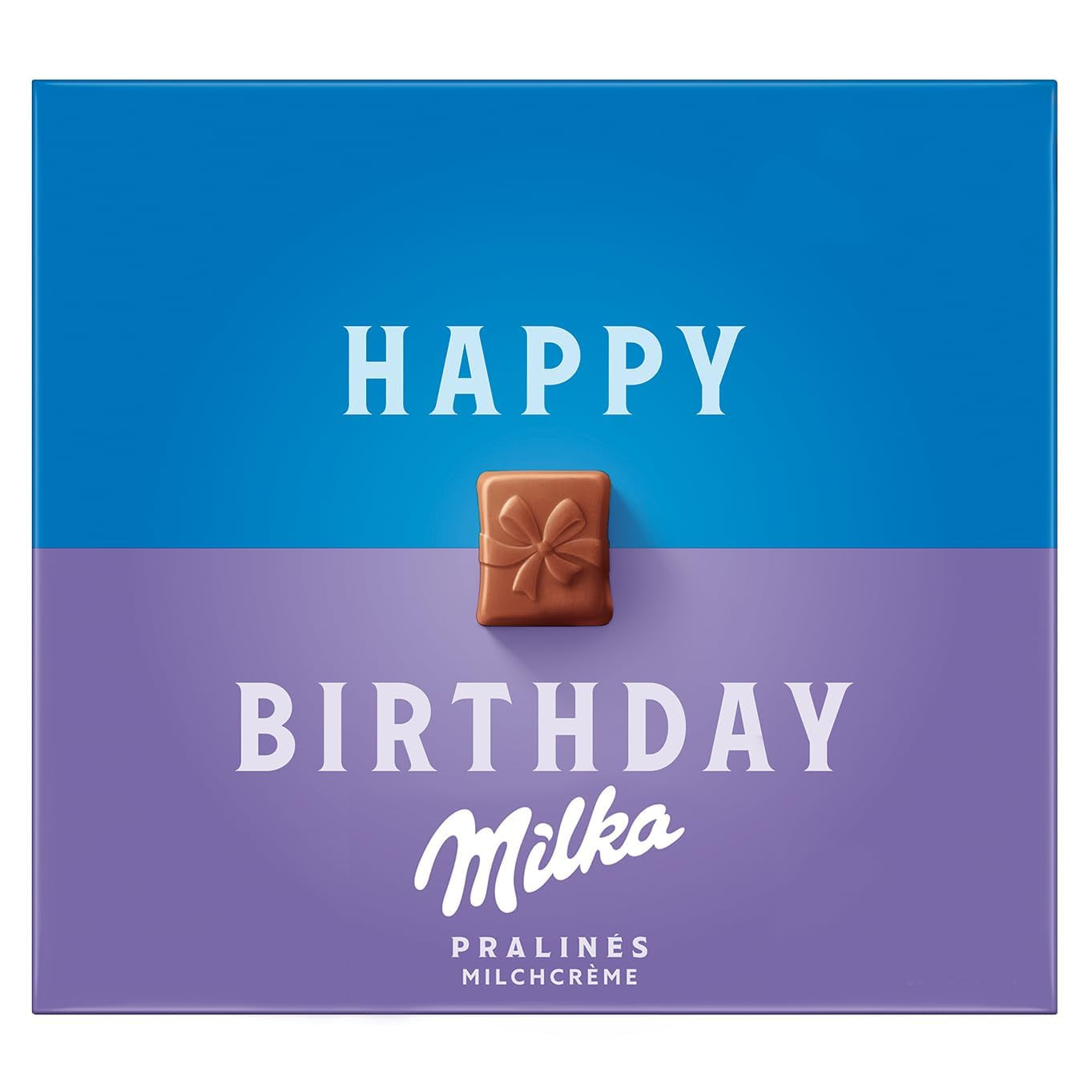 Praline Milka Grattis – Alpin mjölkchoklad med fin mjölkgräddefyllning – 10 x 110g
