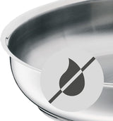 WMF Profi rostfri panna 24 cm induktion, rostfri panna Cromargan Pots and Pans Naty Shop
