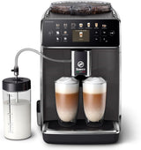 Saeco GranAroma automatisk espressomaskin - 14 kaffespecialiteter, intuitiv färgskärm, 4 användarprofiler, keramisk kvarn, 1500 watt (SM6580/10)