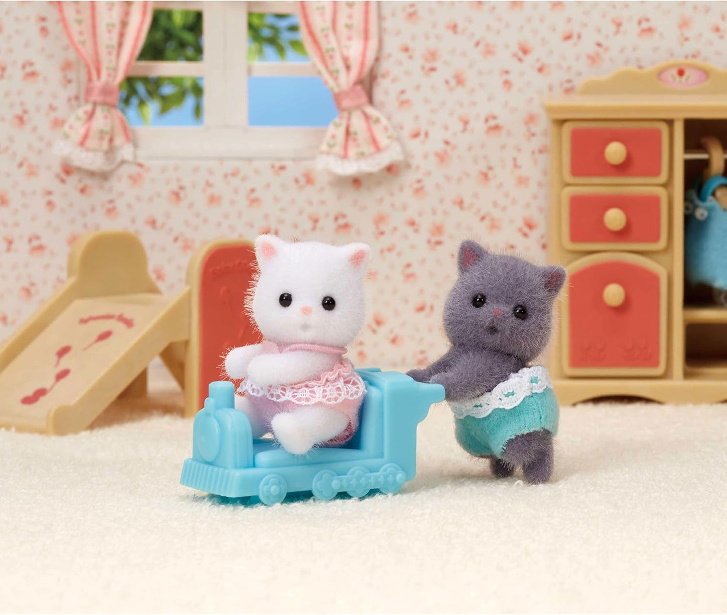 Sylvanian Families L5457 Tvillingperserkatter - Dockhusfigurer