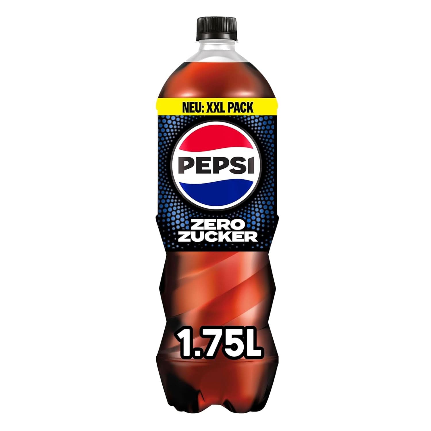 Pepsi Zero Sugar, Läsk utan socker från Pepsi, utan kalorier, set 6 x 1,75 liter Alkoholfria drycker Naty Shop