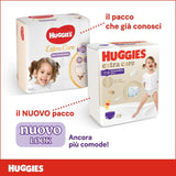 Huggies Extra Care blöjor, ultraabsorberande, storlek 5 (12-17 kg), 68 st.