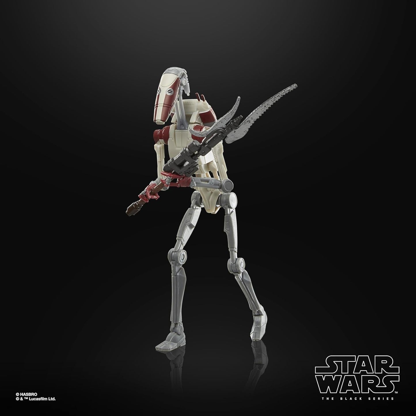 Star Wars Black Series Magna Raider, Super Battle Droid, Jedi Battle Droid: Survivor Action Figurer 3-pack, Skala 15 cm Actionfigurer Naty Shop