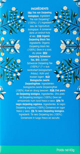 ETS - Darjeeling svart te, BIO, 20 tepåsar (paket med 2)