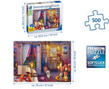 Ravensburger Pussel - i badkar - 500 bitar Gold Edition Pussel Naty Shop
