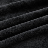 Good Nite Mysig filt Fluffig filt Sängfilt Sofffilt XL Livingfilt Fleecefilt 150X200Cm Svart Mjuk varma filt Fluffig filt Sängar och filtar Good Nite