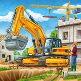 Ravensburger Pussel för barn - 09226 Stora byggfordon - Pussel för barn över 5 år, med 3X49 bitar Puzzle Naty Shop