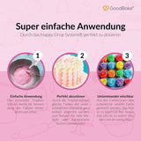 Goodbake Pink Food Coloring (11ml) - Intensiv matfärgning - Mycket koncentrerad färg - För färgning av kakor, fondant, smörkräm, drycker, slime och många andra föremål. 100% vegan