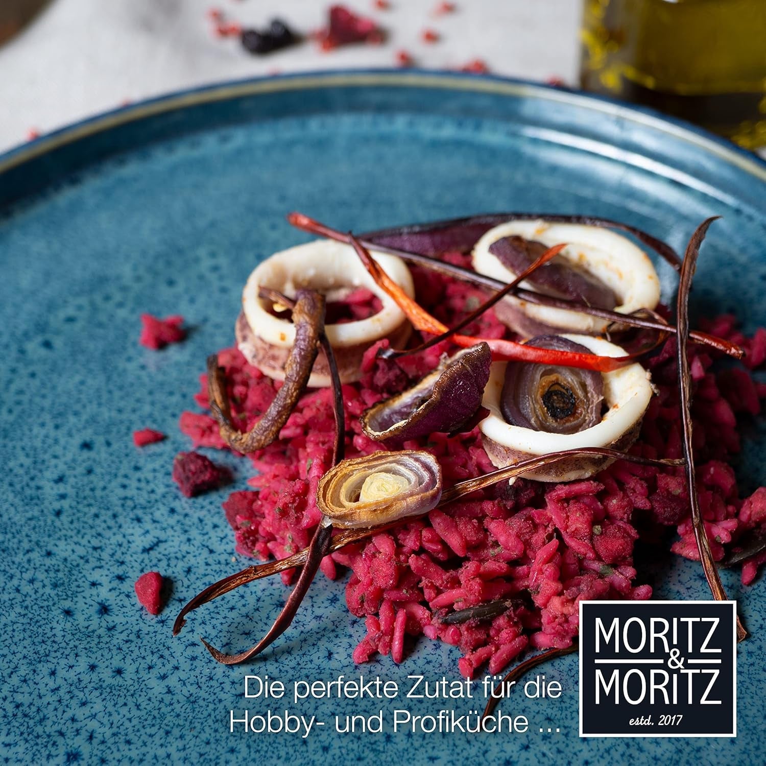 Moritz & Moritz SOLID 18-delars servisset i stengods för 6 - servisset för 6, bestående av 6 mattallrikar, 6 sidotallrikar och 6 mattallrikar