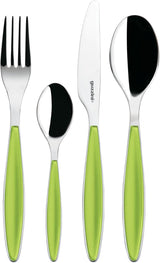 Guzzini - Feeling, bestickset 24 delar - Äppelgrön Kitchen Naty Shop