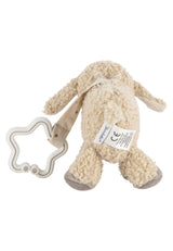 Sterntaler Flocke Fårleksakshänge - Mjukt tyg Barnvagnsleksak - Babyhängande leksak - Sand Färg Stjärnformad upphängning Lekbågehänge Bebe Toys Naty Shop