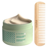 GYADA COSMETICS Spirulina hårstärkande paket Närande anti-håravfall Dubbla tips fungerar 250ml + bokträkam Idealisk för att reda ut alla hårtyper Naty Shop hårmask Standardtitel