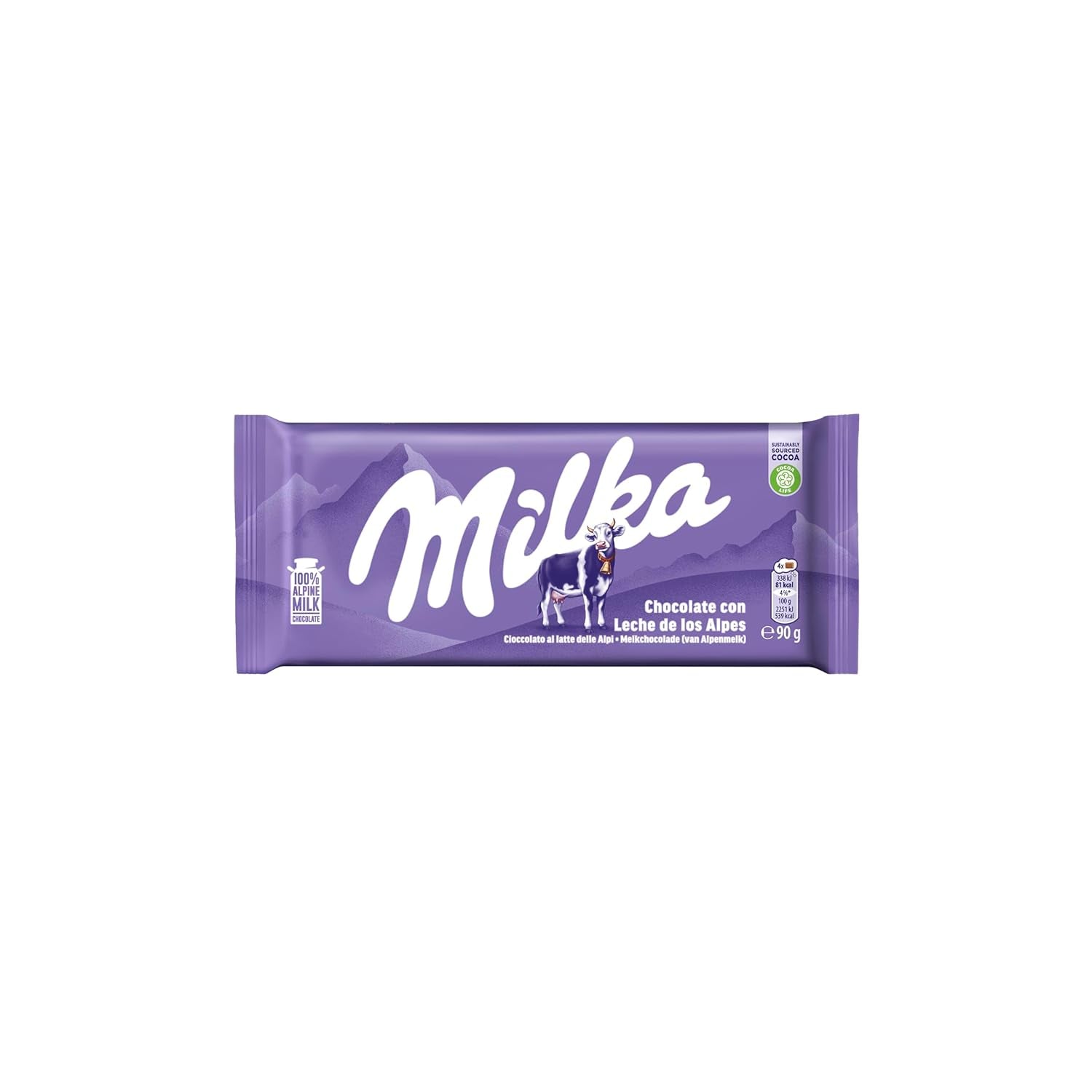 Milka Cow Spots – Alpin mjölkchoklad med vit choklad i cow spot design – 24 x 90g
