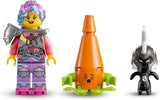 LEGO Dreamzzz Izzie och Bunchurro Spelkaninen, leksak för barn 7+, 2-i-1 lekset med Hero Minifigure och Cyberling för en fantasifull lekupplevelse 71490 Byggset Besuche den LEGO-Store