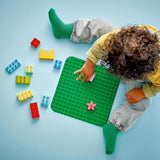 LEGO DUPLO byggskiva i grönt, Byggleksak för småbarn från 18 månader, För att visa modeller, Låter förskolebarn bygga kreativt och leka fantasifullt, Pedagogisk leksak 10460 Byggset Besuche den LEGO-Store