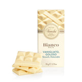 Venchi - Extra vit chokladkaka, 78 g - med vanilj - Glutenfri
