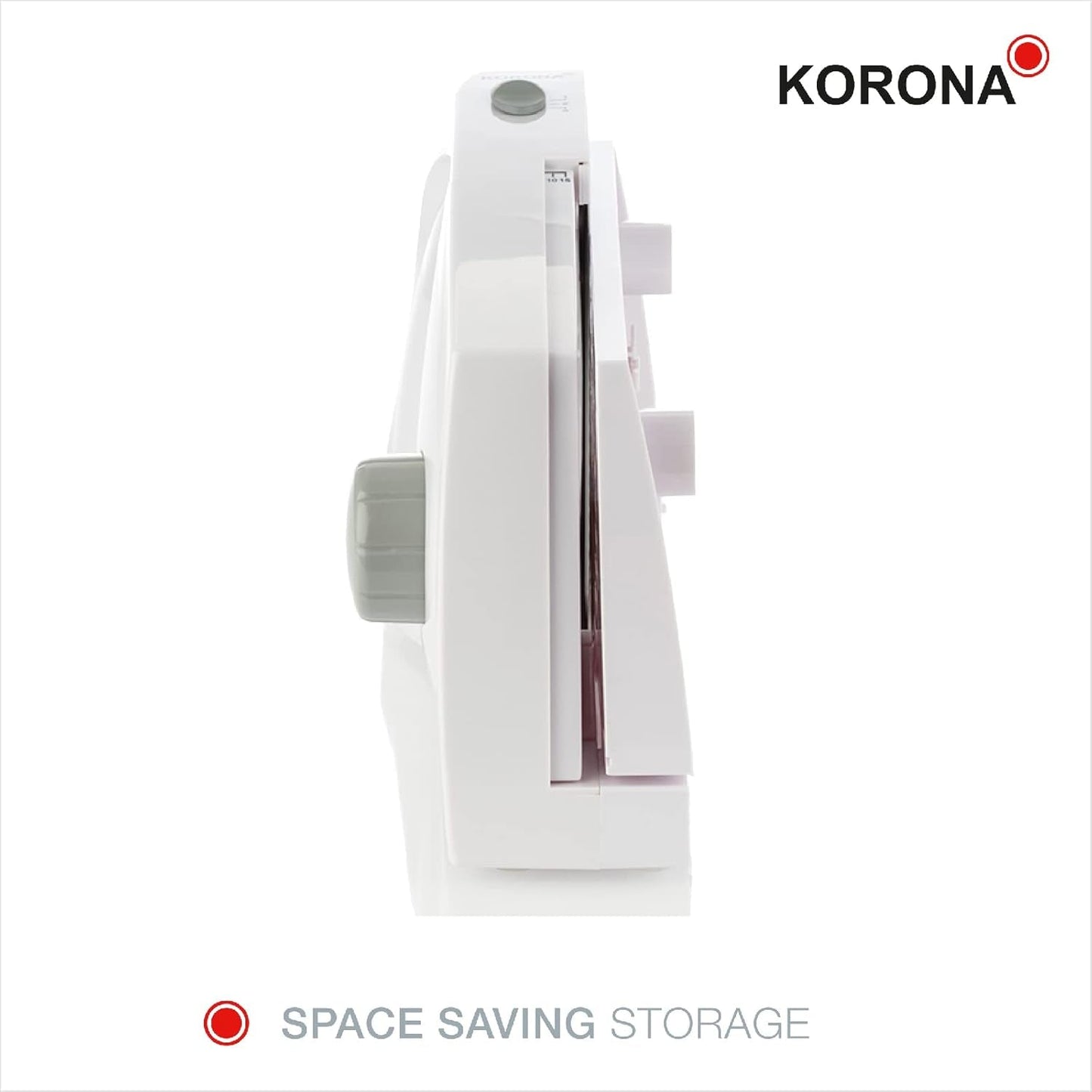 Korona 25500 Multifunktionell skärmaskin, justerbar klippbredd, blad i rostfritt stål Grasters and Slicers Naty Shop