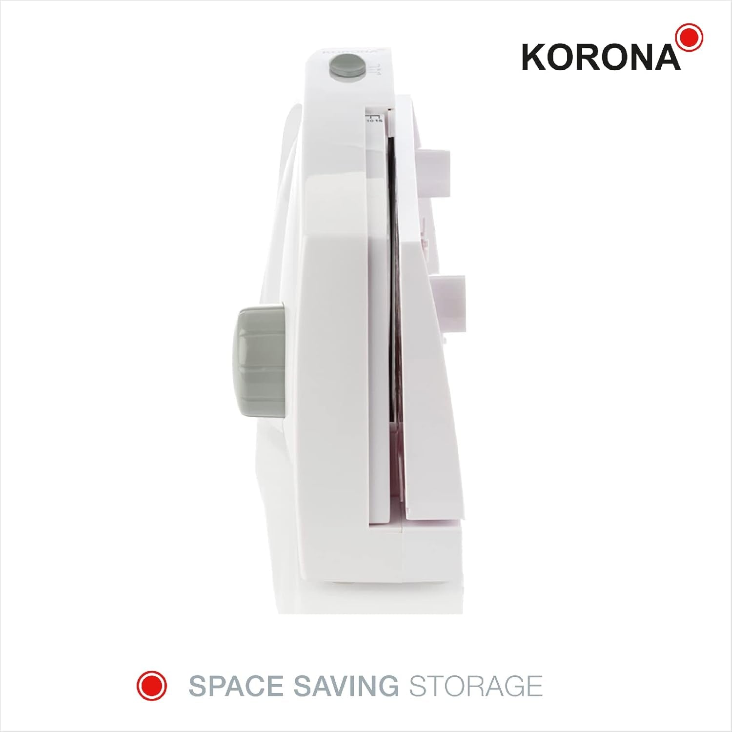 Korona 25500 Multifunktionell skärmaskin, justerbar klippbredd, blad i rostfritt stål Grasters and Slicers Naty Shop