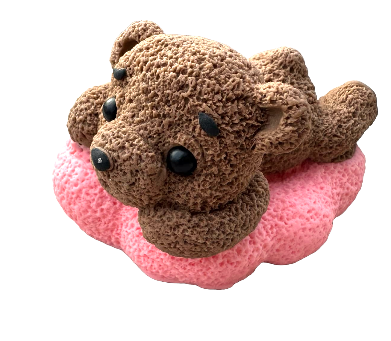 Ätsockerdekoration, Bear on the cloud Dekorationer från Sugar Paste Nati Shop