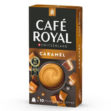 Café Royal Caramel Flavored Kaffee – Nespresso®-kompatibel Kaffeekapseln, krämig, helle Röstung, 100 % Arabica, Rainforest Alliance, 100 Kapseln