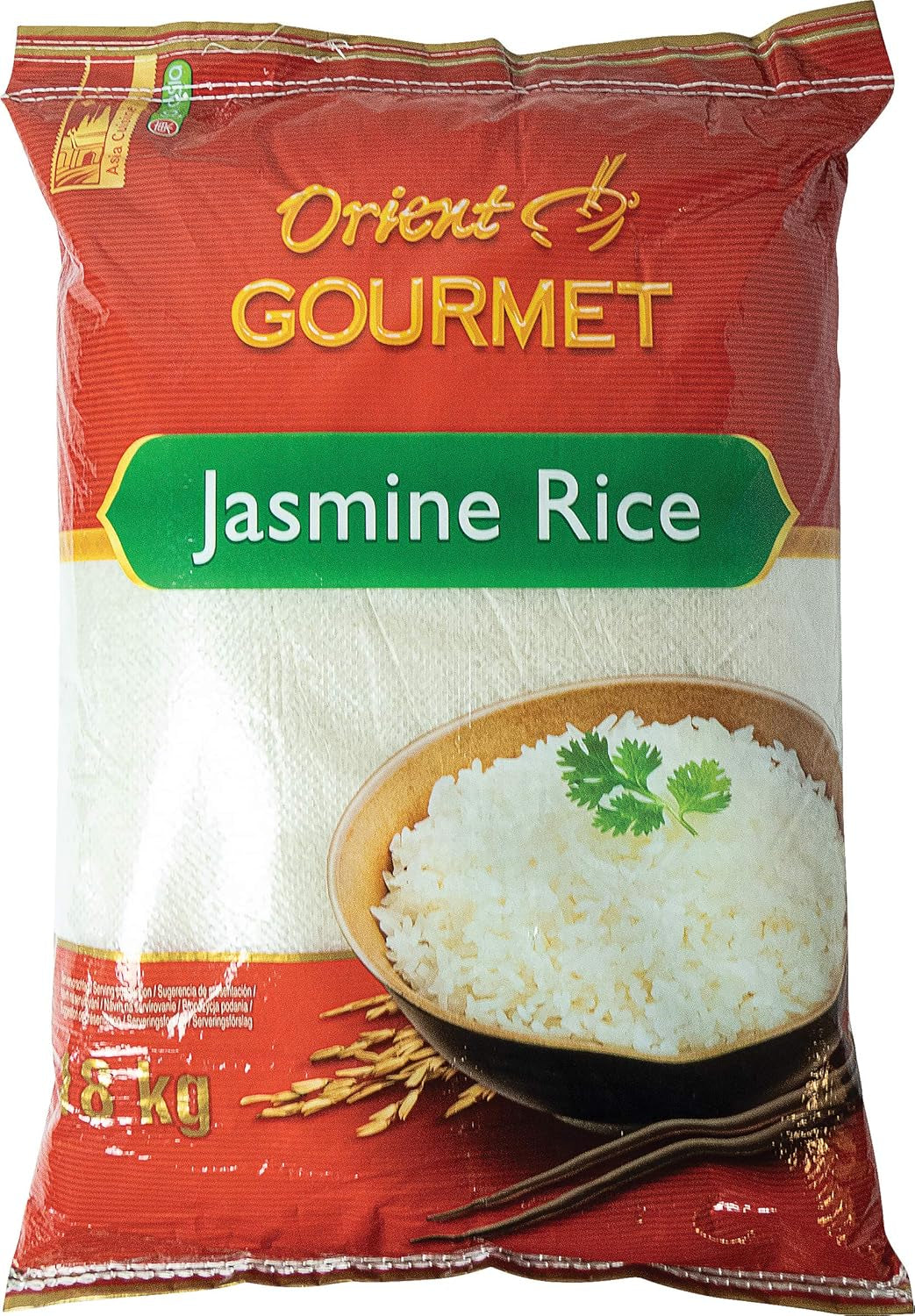 GOURMET Jasmin 100% ris, långkornigt, 18 kg