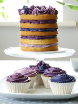 Sugarflair Pasta Matfärgning Lila Set med 4 Pasta Matfärg Fondant Marsipan Sockerpasta Smörkräm med mera: Lila, Lavendel, Grape Lila, Deep Purple - Set med 4