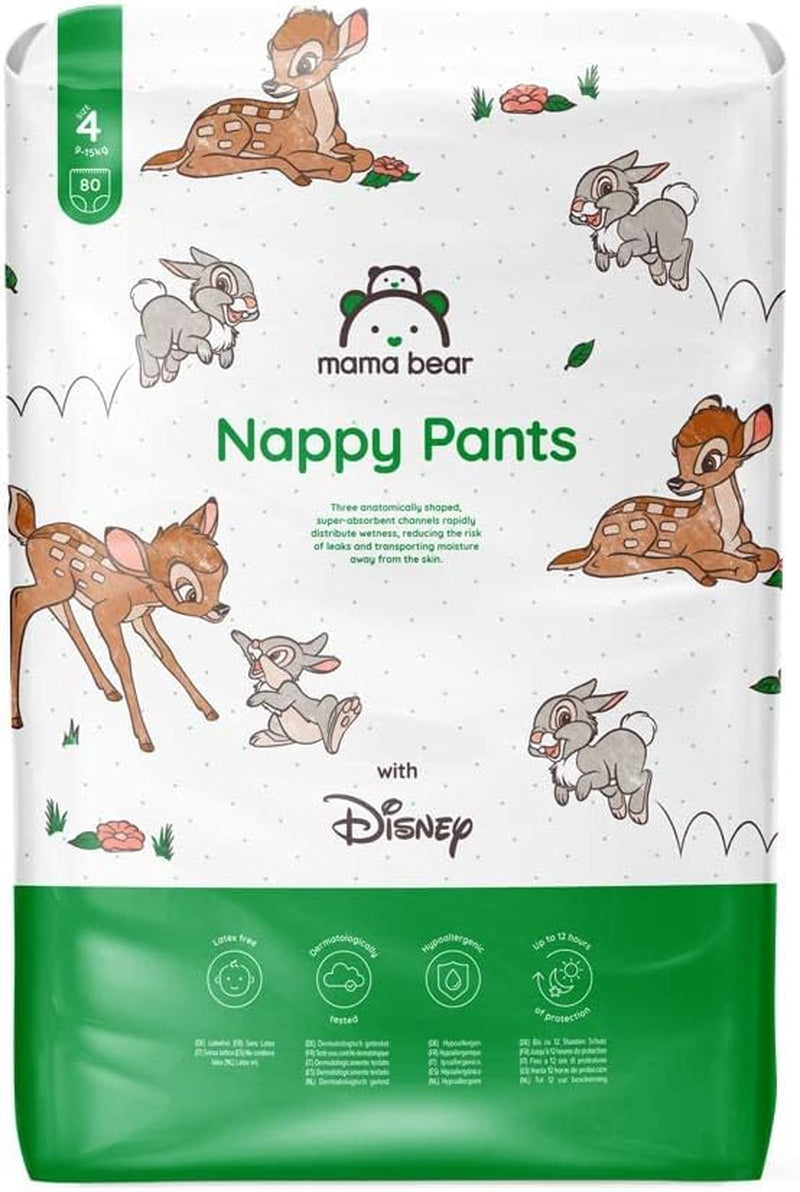 Amazon-märke: Mama Bear Disney-blöjor, storlek 5 (12-17 kg) - Månadslåda, vit, 140 stycken (2 förpackningar om 70)