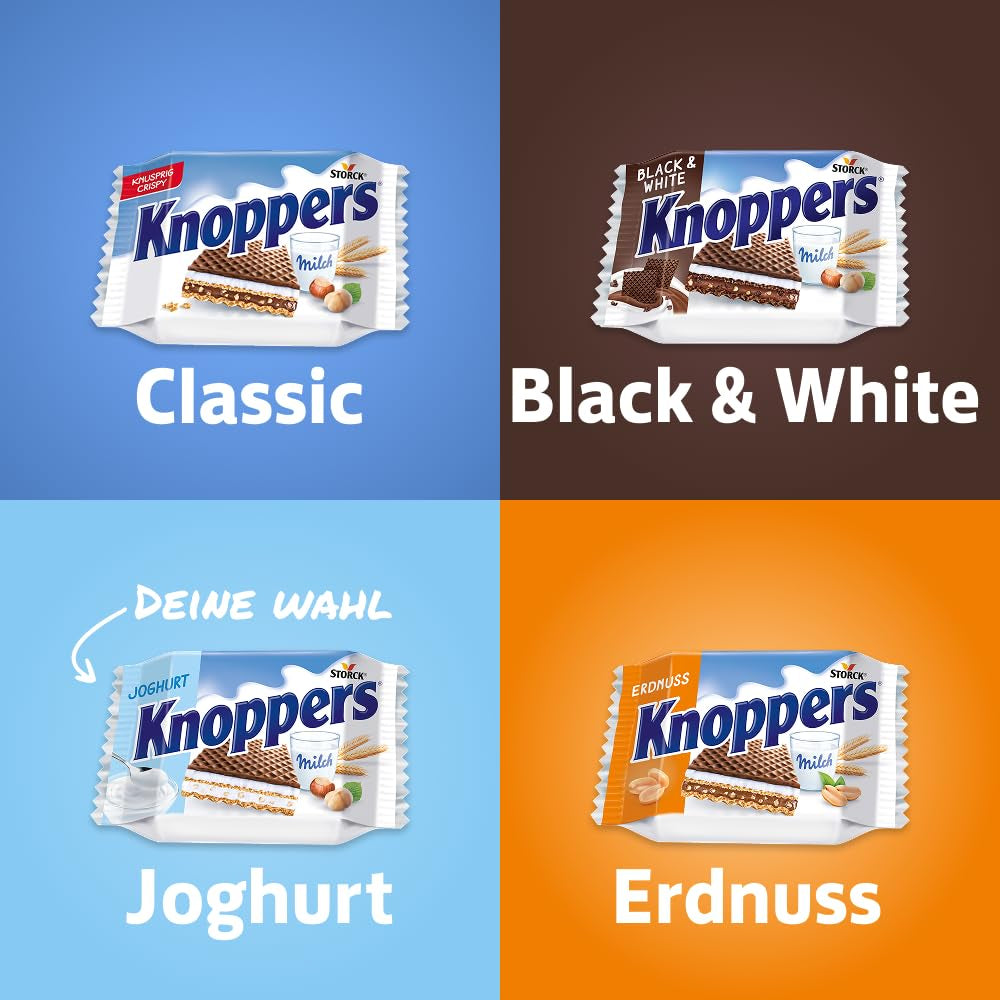 Yoghurt – 4 x 200 g – Rånskivor fyllda med yoghurt och nougatkräm, hasselnötter och kakao